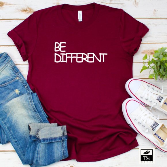 Be Different Tshirt - Picture 2 of 5